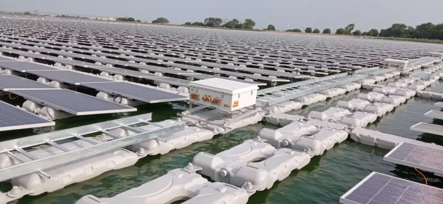 24.7 MW FLOATING SOLAR PV POWER PLANT, TUTICORIN , TAMILNADU