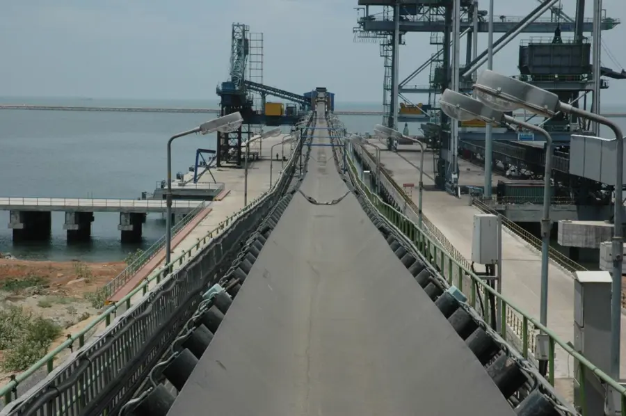 5000 TPH Conveyor system for SICAL Iron Ore Port terminal at Ennore Port, Chennai