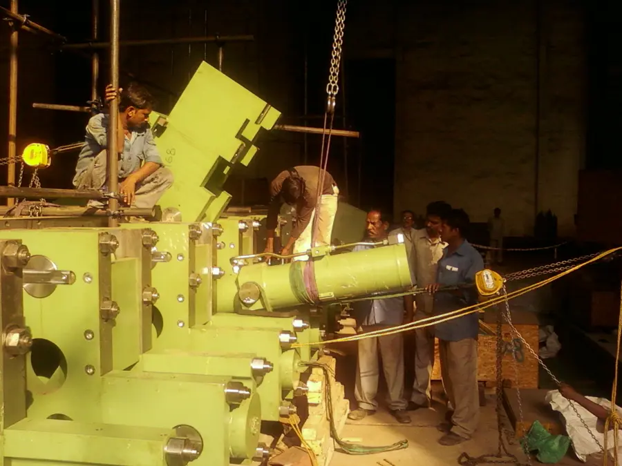 8000 MT Hydraulic Press Project