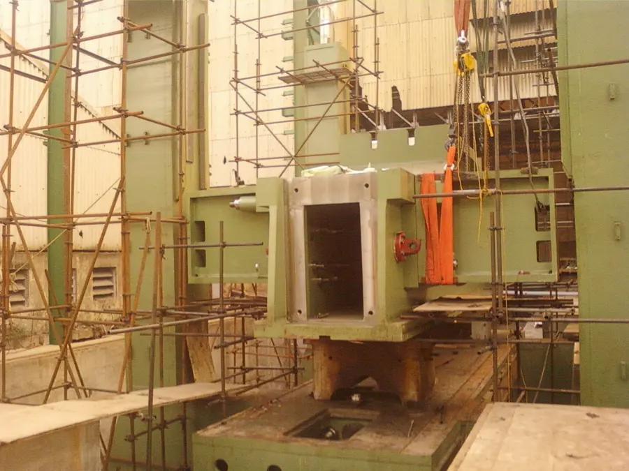 8000 MT Hydraulic Press Project