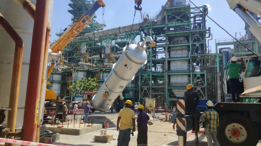 HGU-205 IN RLNG PROJECT AT MANALI REFINERY