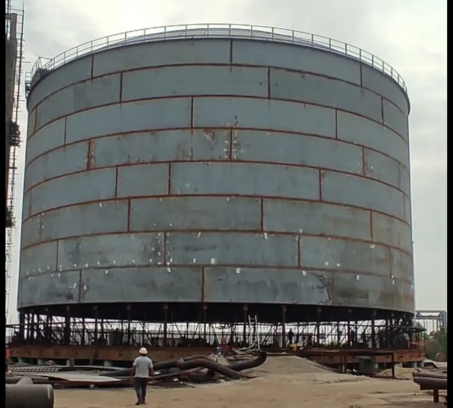 CONSTRUCTION OF ADDITIONAL AMMONIA STORAGE TANKS