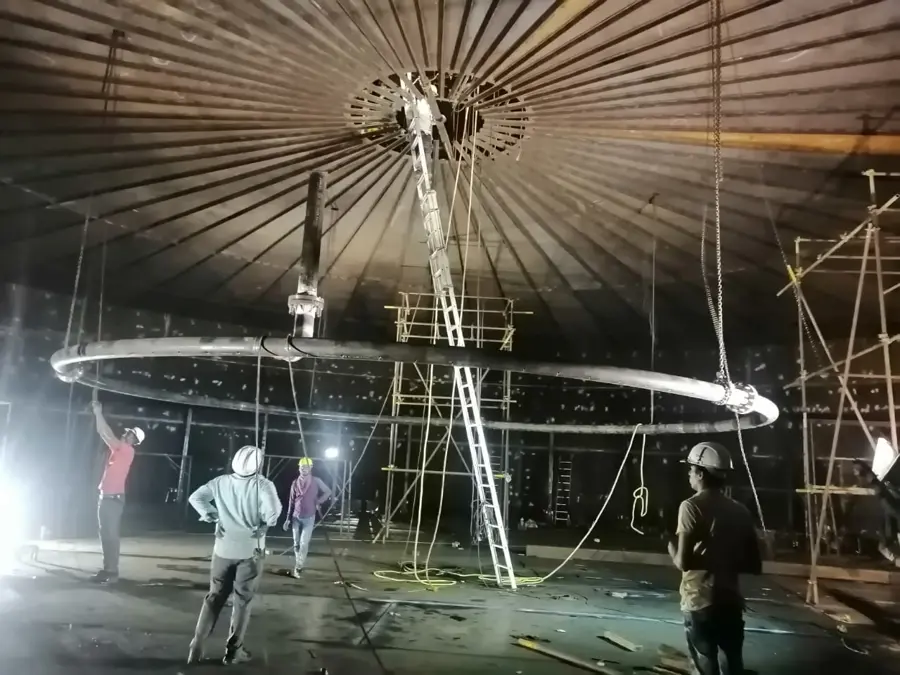 CONSTRUCTION OF ADDITIONAL AMMONIA STORAGE TANKS