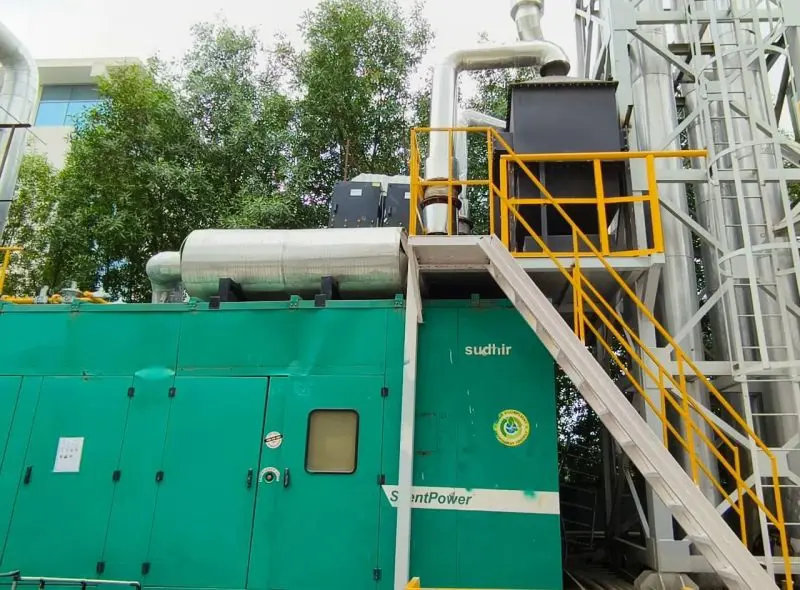 1 x 16V 32 and 1 x 12V200R Diesel Based Saint Gobain Power Project