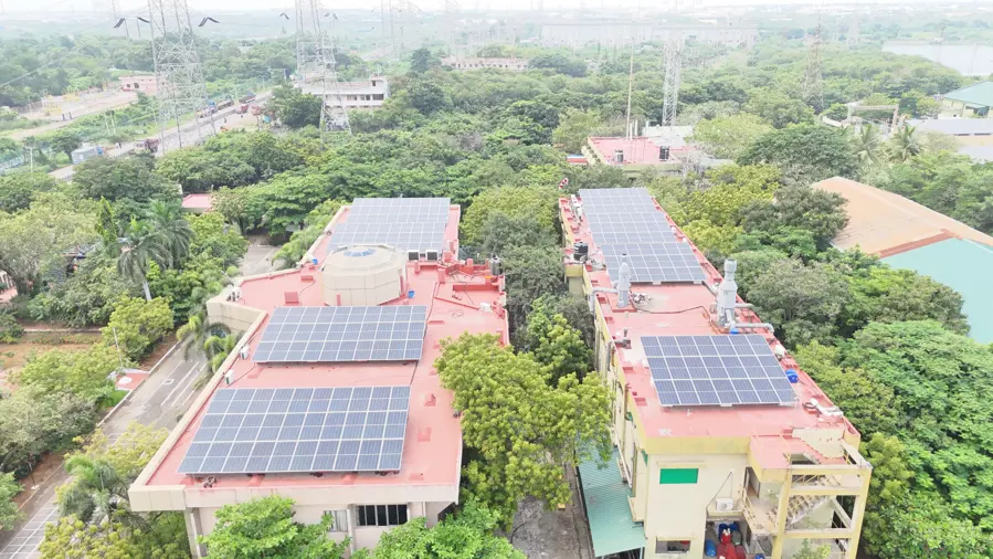 Manali Petrochemicals Ltd. Rooftop & Floating Solar Power Plant